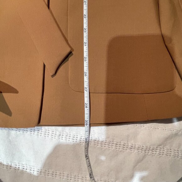New.Calvin Klein blazer size 12 with belt beige tan camel colour - Picture 9 of 11